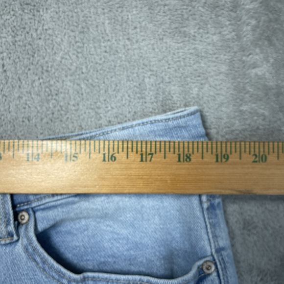 Gloria Vanderbilt Women's 16 Relaxed Straight Jeans Blue Cotton H0924 - Picture 5 of 9